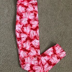 OS LuLaRoe Valentine’s Leggings